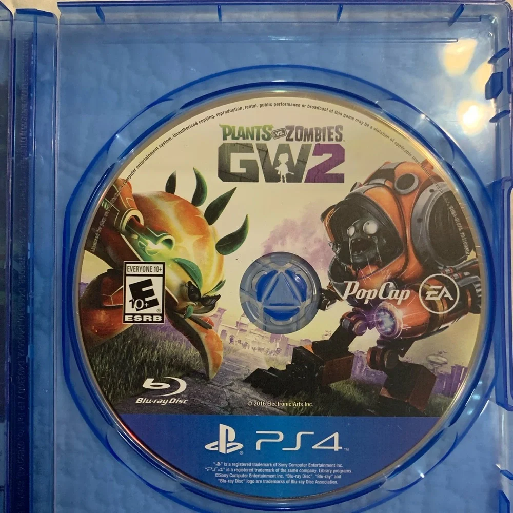 Plants vs. Zombies: GW2 Garden Warfare 2 - Sony PlayStation 4 PS4 Blu Ray Disc